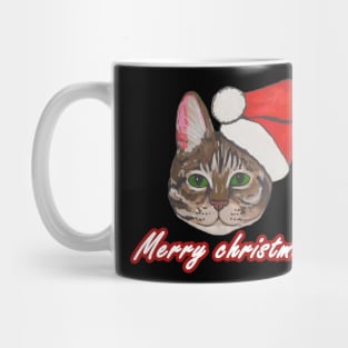 Christmas cat Mug